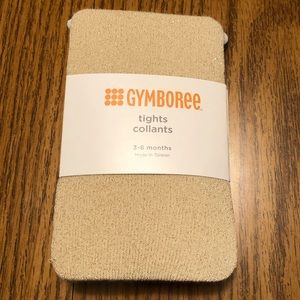 baby tights gold